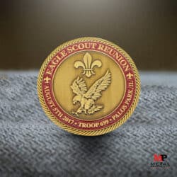 Club Challenge Coins - Eagle Scout 3 | MetalPromo