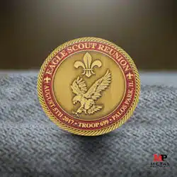 Club Challenge Coins - Eagle Scout 3 | MetalPromo