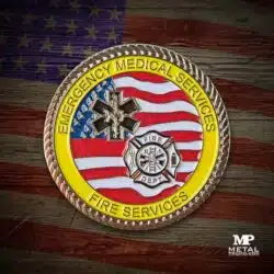 Challenge Coin uses - Public Service Coins - EMS Challenge Coins 5 | MetalPromo
