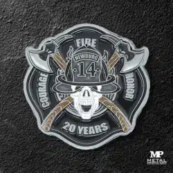 Challenge Coins - Public Service Coins - Firefighter Challenge Coins 3 | MetalPromo