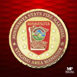 Challenge Coins - Public Service Coins - Firefighter Challenge Coins 5 | MetalPromo