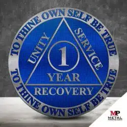 Challenge Coins - Challenge Coin Uses - Sobriety Coins 2 | MetalPromo