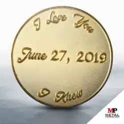 Challenge Coin Uses - Wedding Coins 1 | MetalPromo