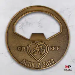 Challenge Coin Uses - Wedding Coins 4 | MetalPromo