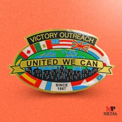 Lapel Pin Types - Offset Printed Pins 6 | MetalPromo