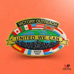 Lapel Pin Types - Offset Printed Pins 6 | MetalPromo