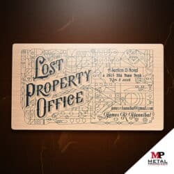 Metal Cards - Metal Business Cards - Antique Copper Cards 1 | MetalPromo