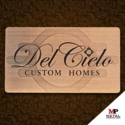 Metal Cards - Metal Business Cards - Antique Copper Cards 2 | MetalPromo