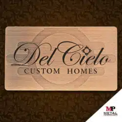 Metal Cards - Metal Business Cards - Antique Copper Cards 2 | MetalPromo