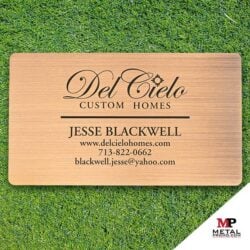 Metal Cards - Metal Business Cards - Antique Copper Cards 5 | MetalPromo