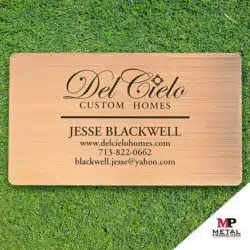 Metal Cards - Metal Business Cards - Antique Copper Cards 5 | MetalPromo