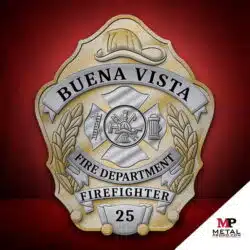 Badges - Custom Fire Badges 1 | MetalPromo