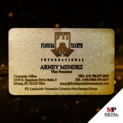 Metal Cards - Corporate Business Cards - Entertainment Cards 6 | MetalPromo