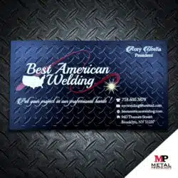 Metal Cards - Corporate Business Cards - Metal Worker Cards 5 | MetalPromo