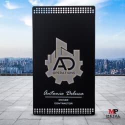 Metal Cards - Corporate Business Cards - Metal Worker Cards 6 | MetalPromo