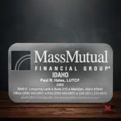 Metal Cards - Corporate Business Cards - Private Equity Cards 2 | MetalPromo