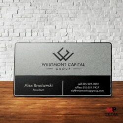 Metal Cards - Corporate Business Cards - Private Equity Cards 3 | MetalPromo