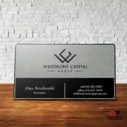 Metal Cards - Corporate Business Cards - Private Equity Cards 3 | MetalPromo
