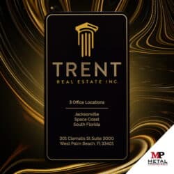 Metal Cards - Corporate Business Cards - Realtor Cards 2 | MetalPromo
