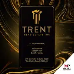 Metal Cards - Corporate Business Cards - Realtor Cards 2 | MetalPromo