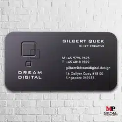Corporate Business Cards - Salesman Cards 4 | MetalPromo
