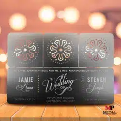 Metal Cards - Invitation and Events - Metal Invitations 2 | MetalPromo