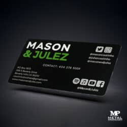 Metal Cards - Metal Business Cards - Anodized Cards 1 | MetalPromo