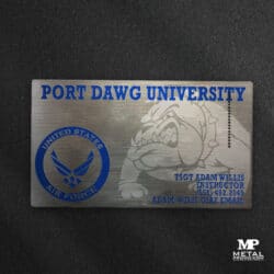 Metal Cards - Metal Business Cards - Gun Metal Cards 1 | MetalPromo