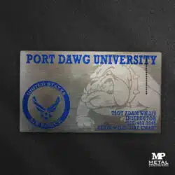 Metal Cards - Metal Business Cards - Gun Metal Cards 1 | MetalPromo