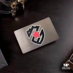 Metal Cards - Metal Business Cards - Gun Metal Cards 5 | MetalPromo