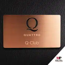 Metal Cards - Metal Business Cards - Rose Gold Cards 4 | MetalPromo