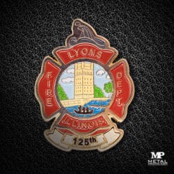 Civil Service Pins - Firefighter Pins 3 | MetalPromo