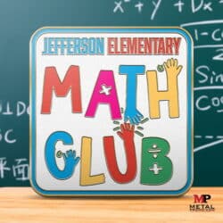 Education Pins - Math Pins 1 | MetalPromo