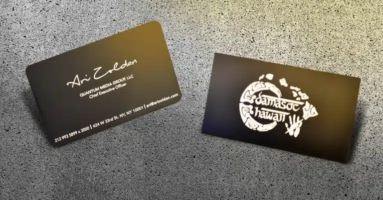 Corporate Business Cards - Entertainment Industry Cards 1