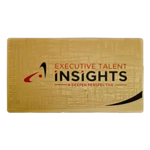 mbc executive talent insights metal business card front