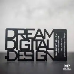 Metal Business Cards - Black Metal Cards 11 | MetalPromo