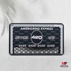 Metal Business Cards - Black Metal Cards 12 | MetalPromo