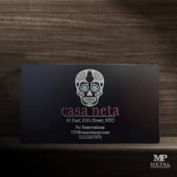 Metal Business Cards - Black Metal Cards 7 | MetalPromo