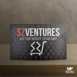 Metal Business Cards - Black Metal Cards 9 | MetalPromo