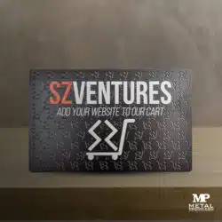 Metal Business Cards - Black Metal Cards 9 | MetalPromo