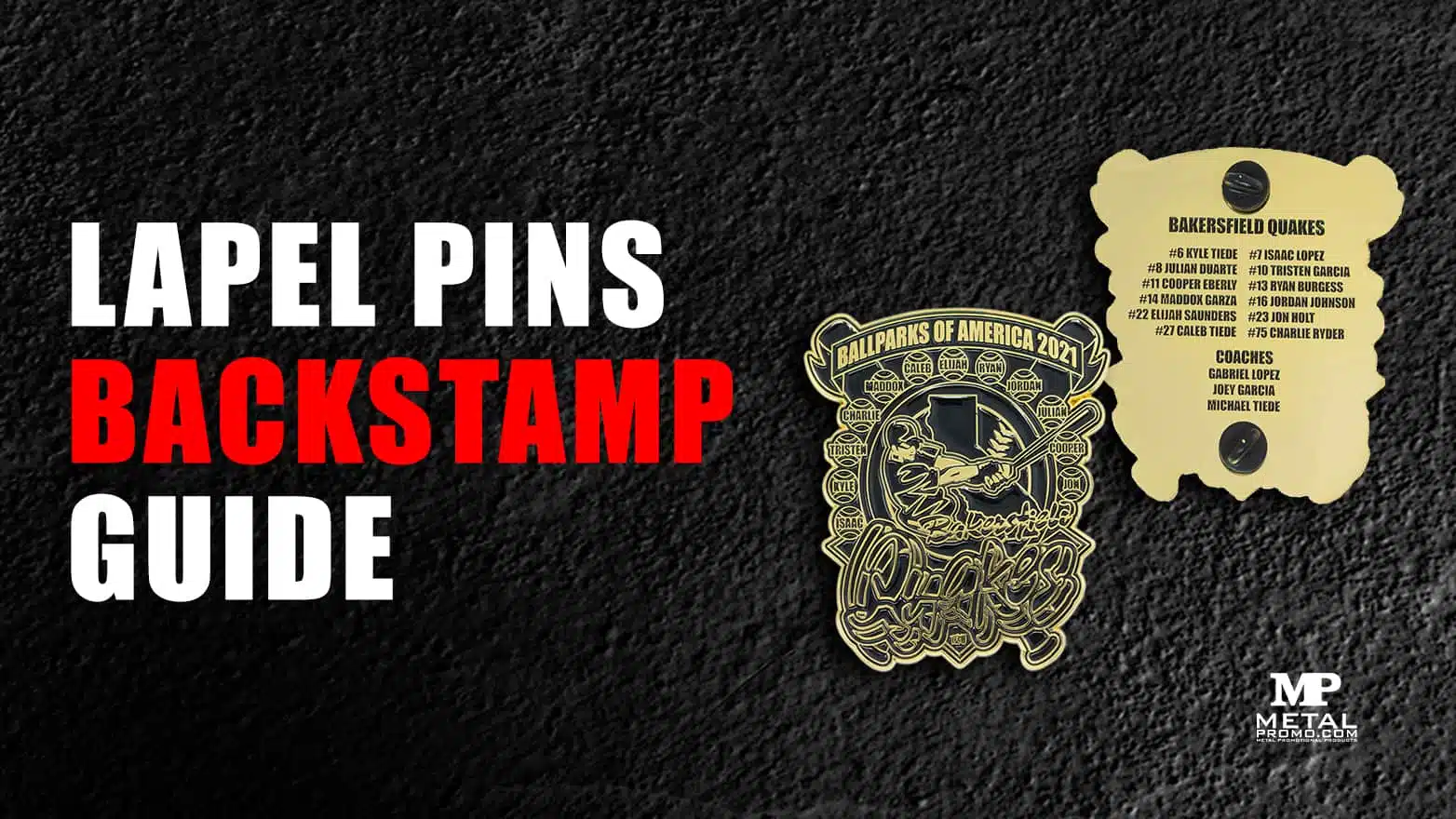 metalpromo lapel pin backstamp guide