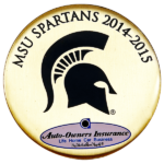 MSU Spartans Lapel Pin | MetalPromo