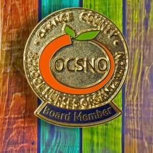 Orange County School Nursing Pin | MetalPromo